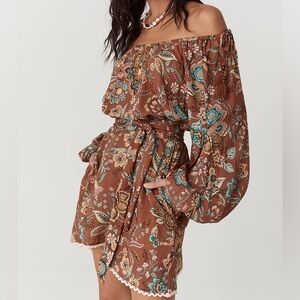 NWTS SPELL MOJAVE LILY TUNIC DRESS (XL)